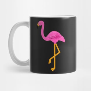Pink Flamingo | Felt Look | Cherie's Art(c)2020 Mug
